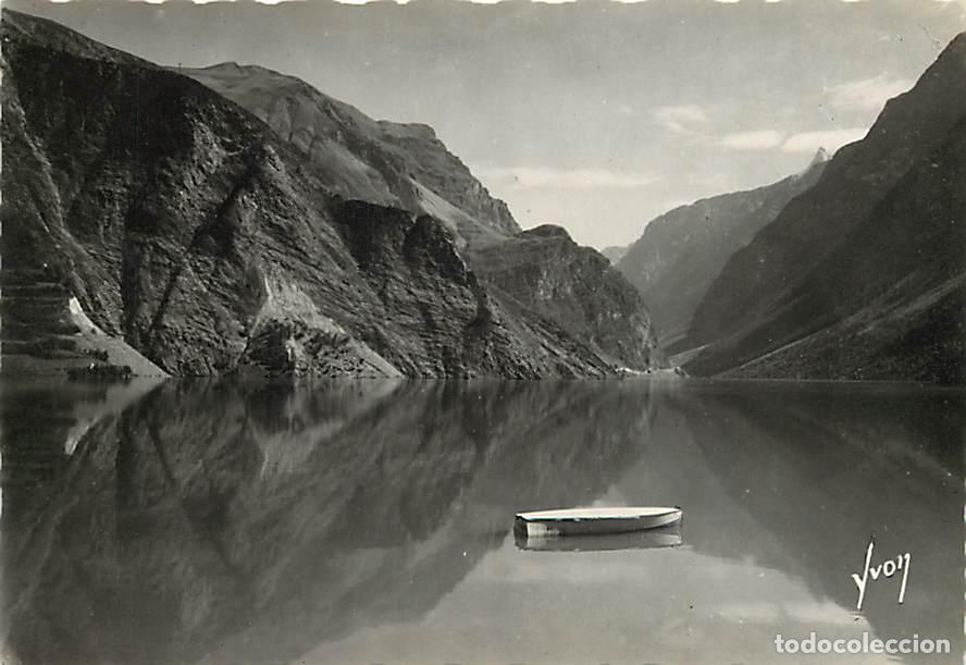 Postkarten: Francia - Carte Postale - 38 - Le Freney d'Oisans - Le Iac du Chambon vu du barrage - Carte dentel&eacute;e