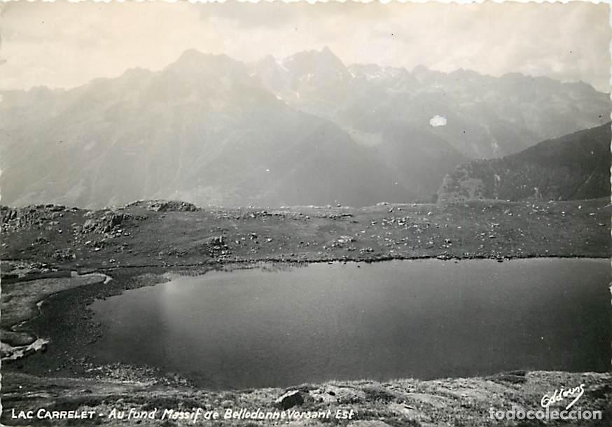Postkarten: Francia - Carte Postale - 38 - Is&egrave;re - Lac Carrelet - Au fond Massif de Belledonne versant Est - Car