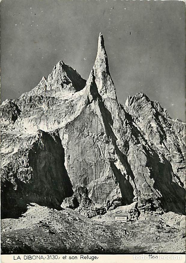 Postkarten: Francia - Carte Postale - 38 - Is&egrave;re - La Dibona et son Refuge - Carte dentel&eacute;e - CPSM grand format