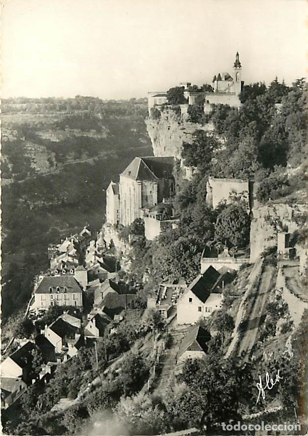 Cartes Postales: Francia - Carte Postale - 46 - Rocamadour - Vue G&eacute;n&eacute;rale prise du Rocher de l'H&ocirc;tel St-Amadour - Car
