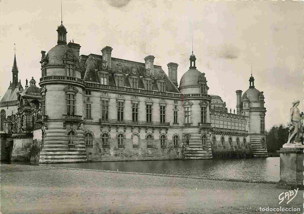 Postcards: Francia - Carte Postale - 60 - Chantilly - Le Chateau - Fa&ccedil;ade Nord Est - Carte dentel&eacute;e - CPSM gran