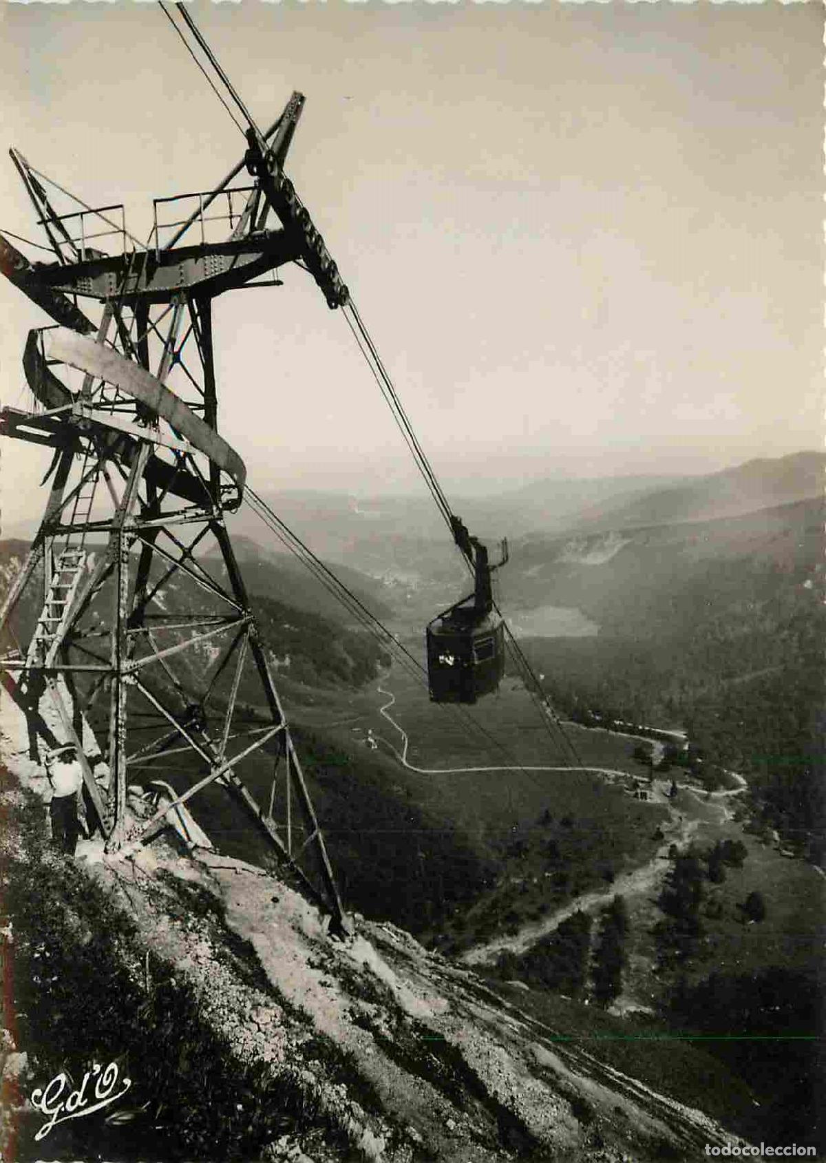 Postkarten: Francia - Carte Postale - 63 - Le Mont Dore - Le Puy de Sancy - T&eacute;l&eacute;f&eacute;rique du Sancy - Vall&eacute;e du Mon