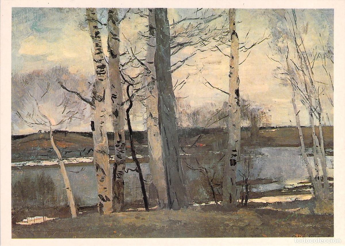 Postales: Tarjeta Postal Arte Ruso El Hielo ha Pasado Sergey Gerasimov