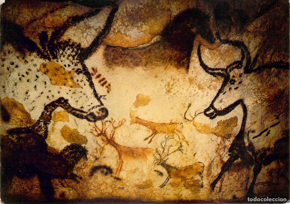 Postales: Postal Cueva de Lascaux Montignac Pinturas Rupestres Francia