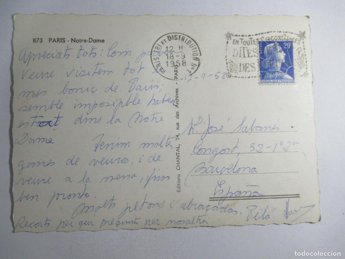 Postales: Par&iacute;s - Notre-Dame - Circulada - Foto 2