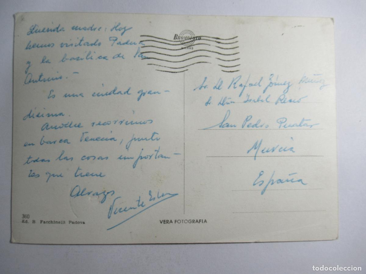 Postales: Padova - Diversos aspectos - Escrita - Foto 2