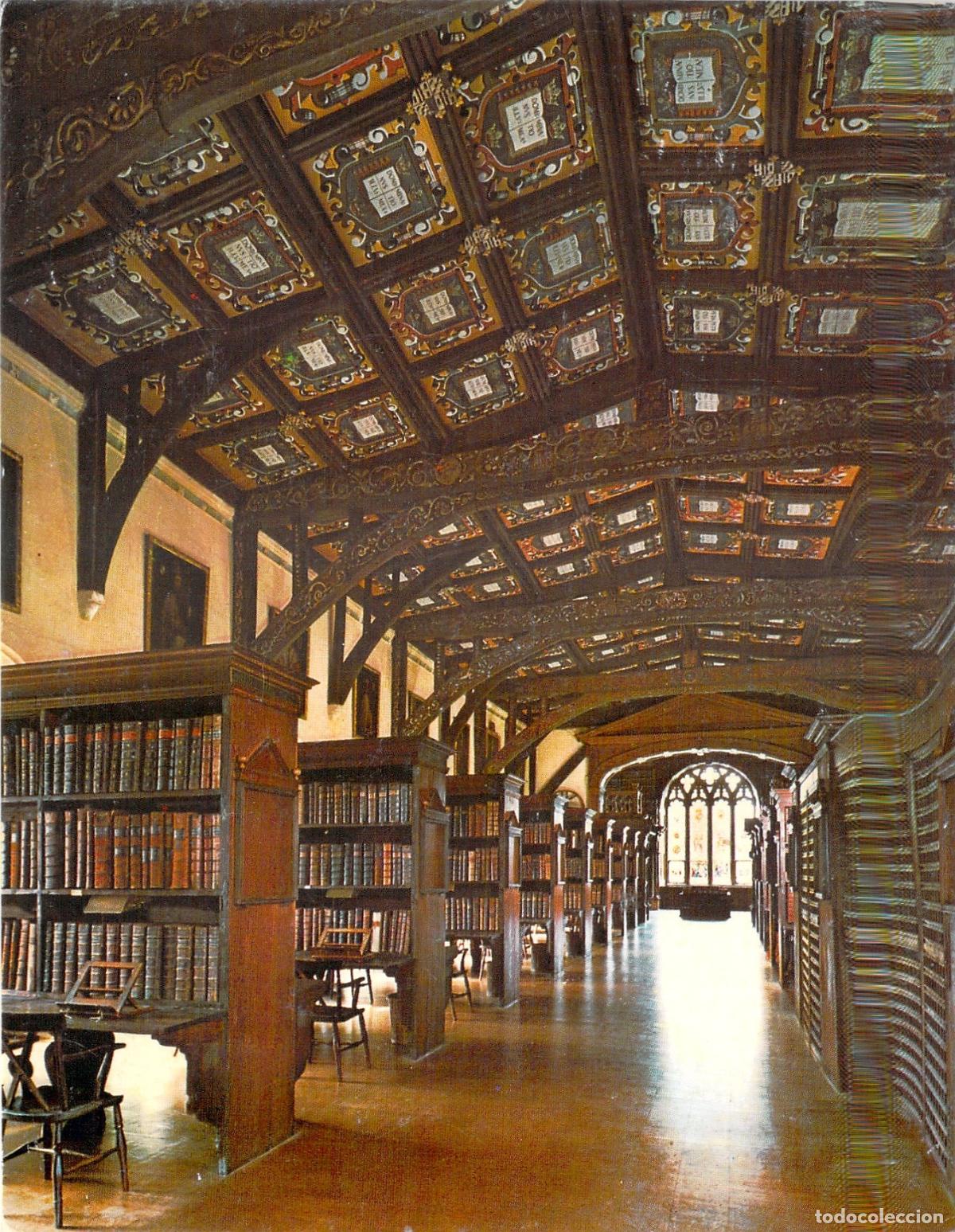 Cartes Postales: Postal Biblioteca Bodleiana Oxford Duke Humfrey Interior