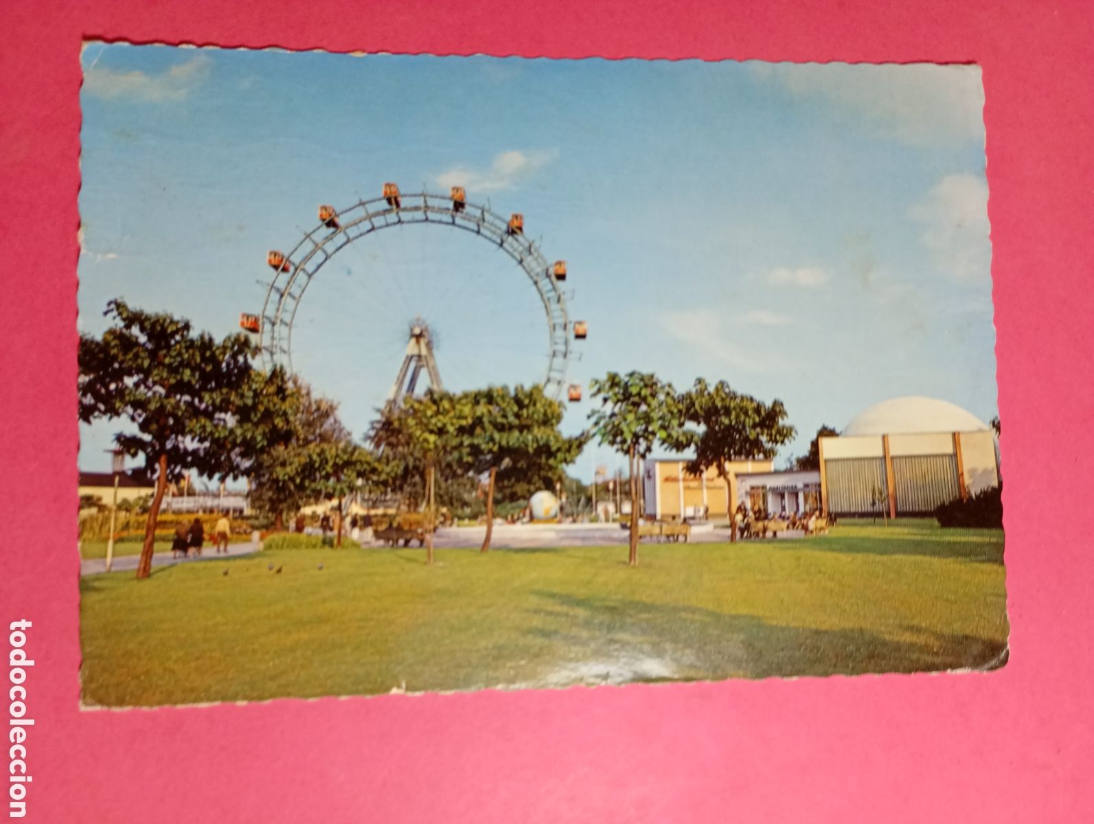 Postales: viena vienne wien austria color circulada 1966 riesenrad mit planetariun rau color vita nova R1577
