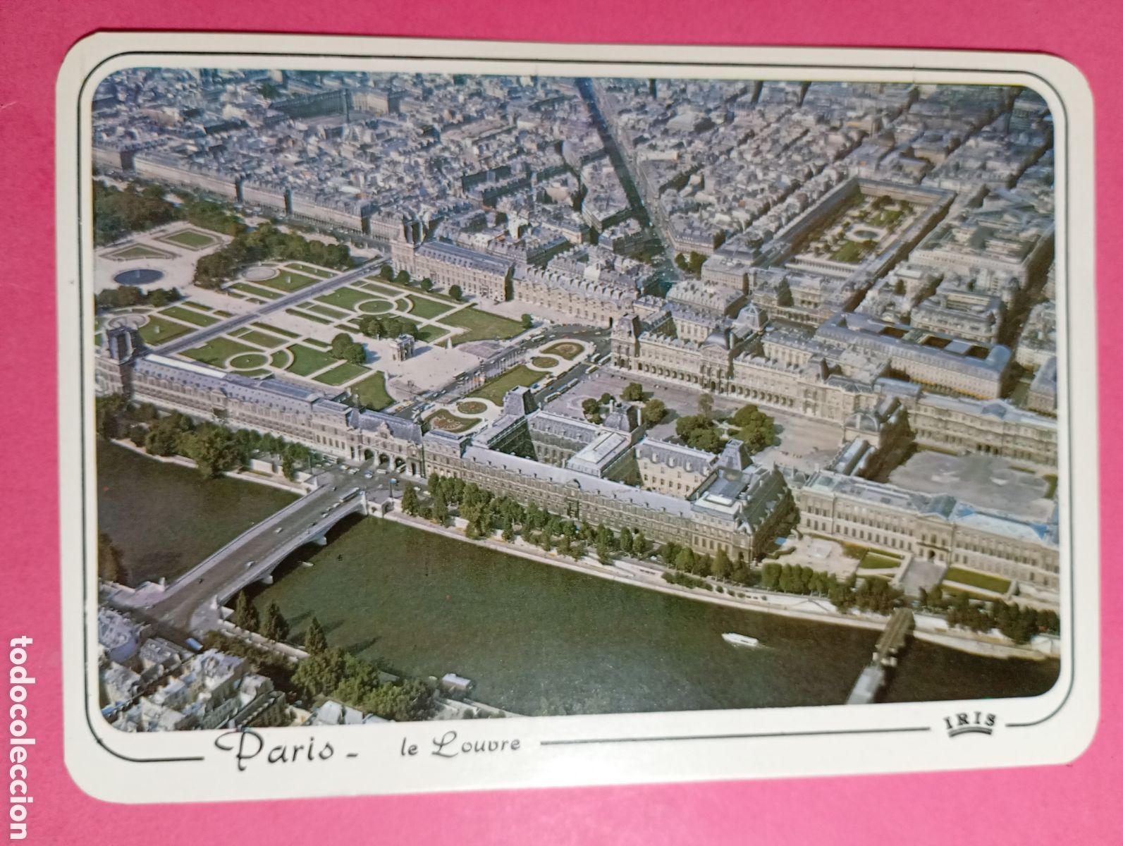 Postales: paris a&eacute;rea 418 color s/c vue g&eacute;n&eacute;rale du louvre - editions chantal - iris - R1581