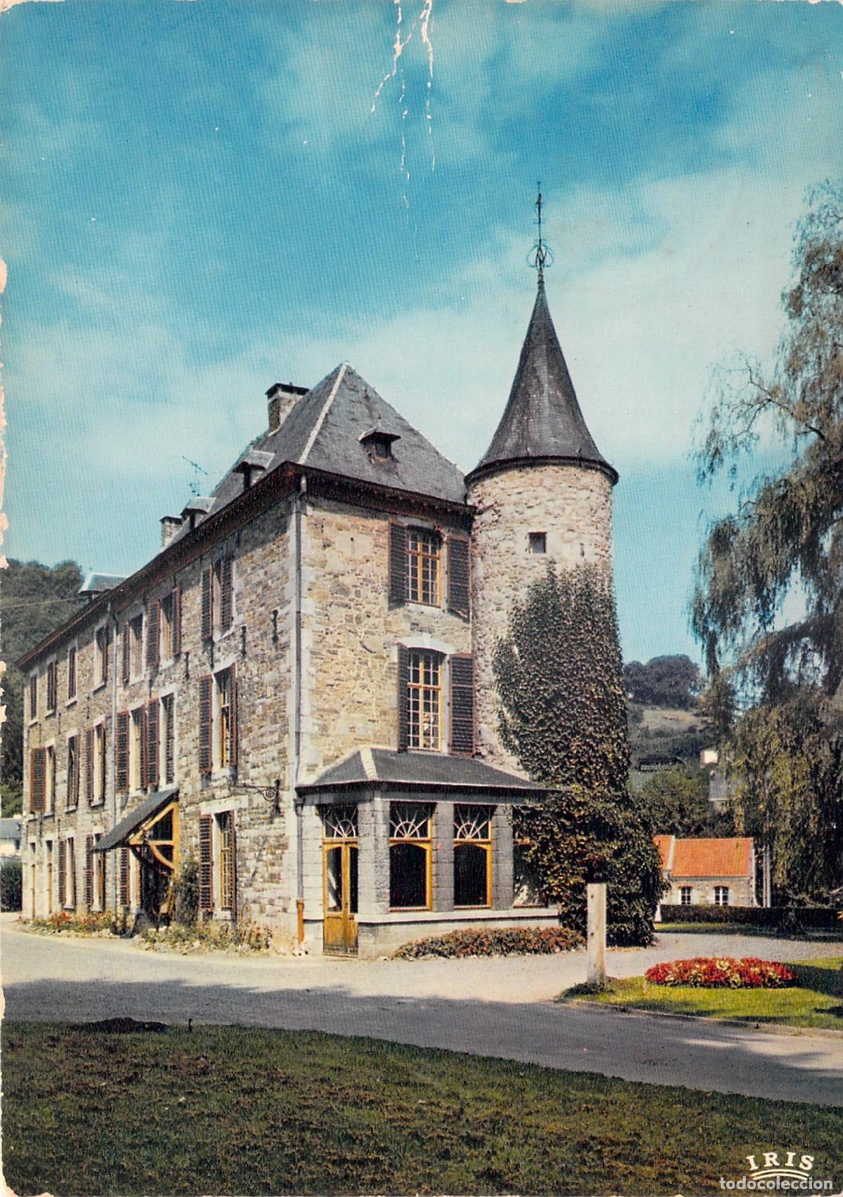 Postales: Postal de Hamoir-sur-Ourthe, B&eacute;lgica: El Ayuntamiento