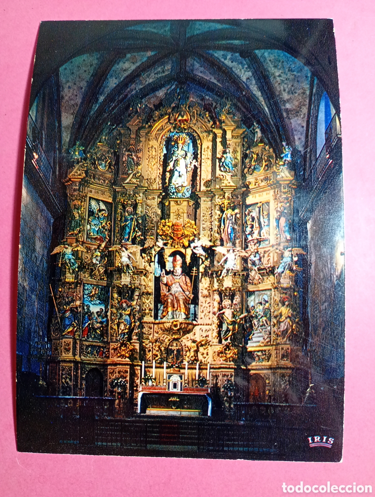 Postales: prades interieur &eacute;glise saint-pierre festival internacional m&uacute;sica pau casals s/c color R1590