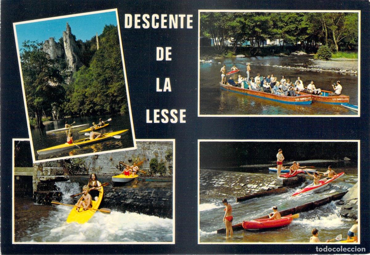 Postcards: Postal de Anseremme y el Descenso del R&iacute;o Lesse en B&eacute;lgica