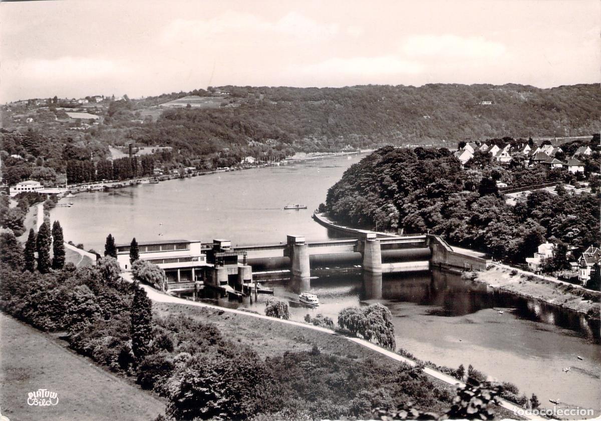 Postales: Postal de Essen, Alemania - Lago Baldeney con Presa