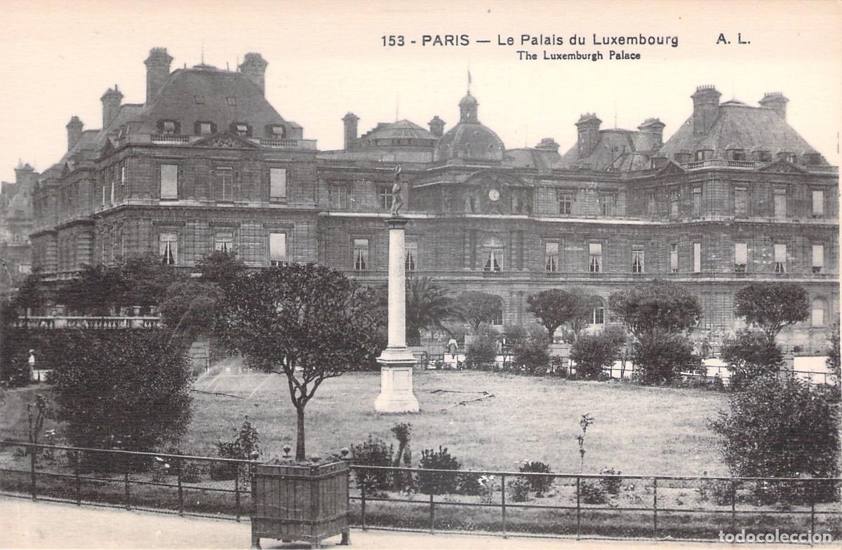 Postcards: Tarjeta Postal Palacio de Luxemburgo en Par&iacute;s Francia