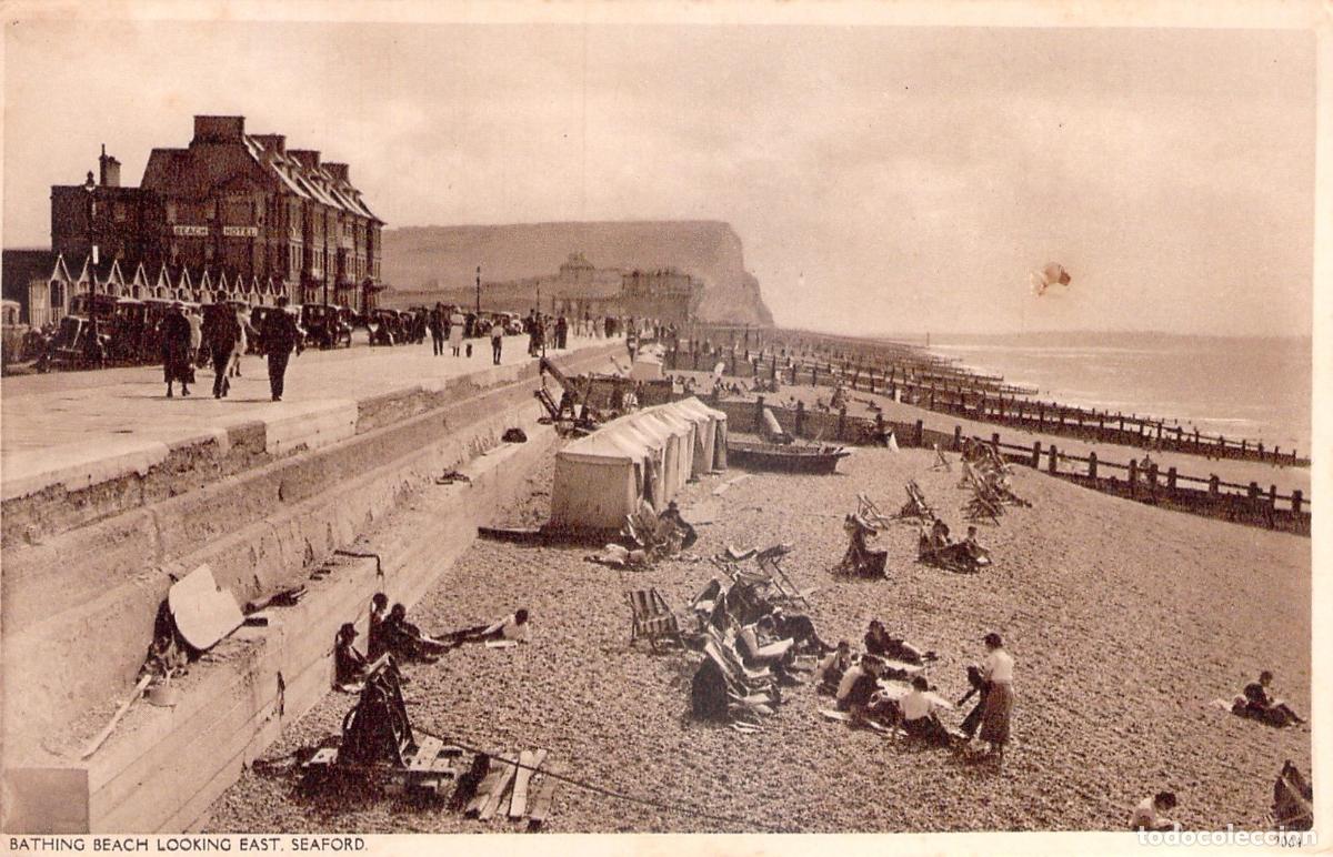 Postcards: Postal de la Playa de Seaford con Vista hacia el Este