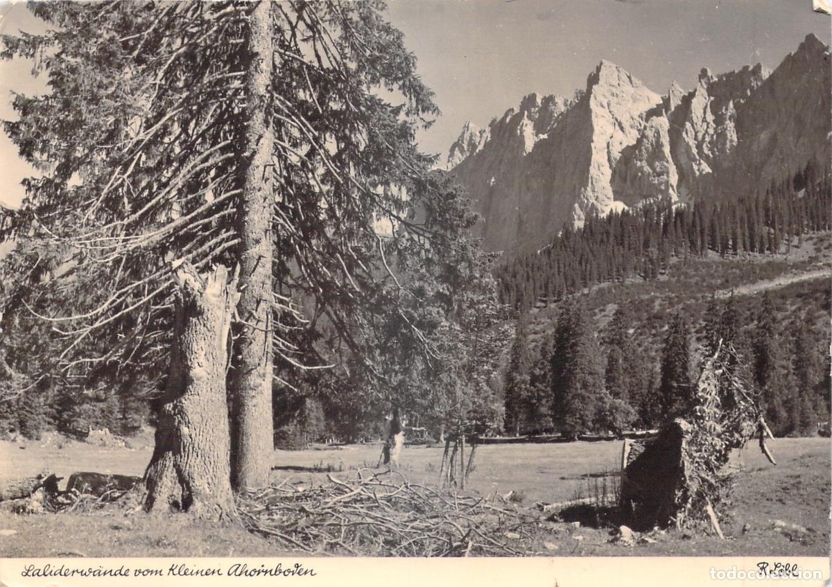 Postcards: Postal de los Alpes Austriacos Laliderw&auml;nde y Kleiner Ahornboden