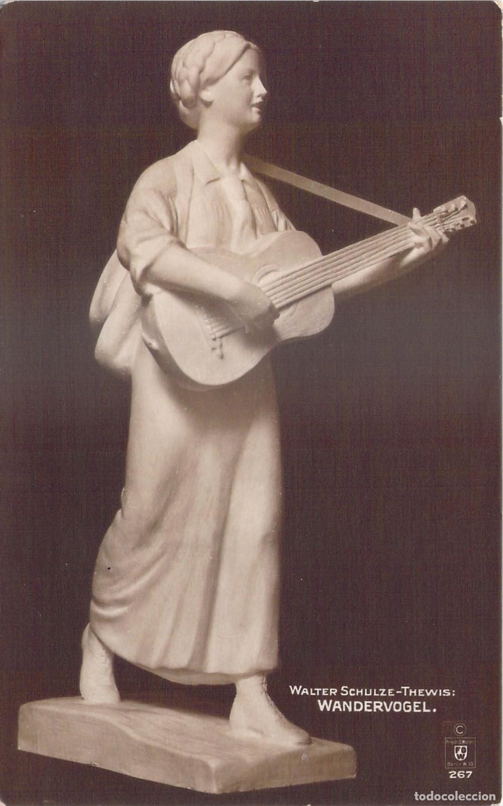 Postales: Postal Escultura Wandervogel de Walter Schulze-Thewis