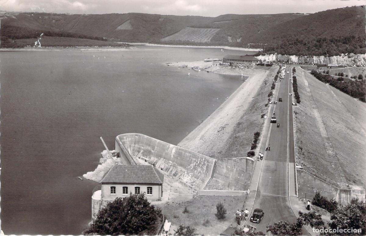 Postales: Postal de la Presa de Schwammenauel, Rurtalsperre, Alemania