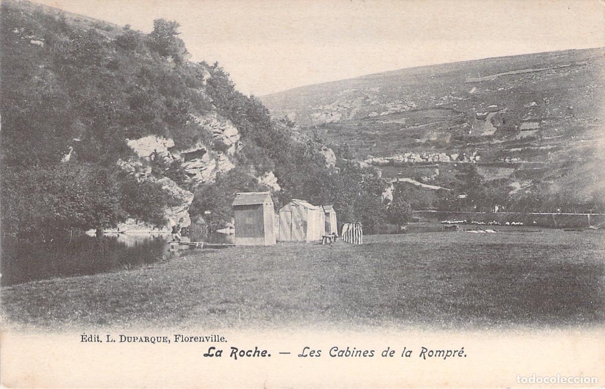 Postales: Tarjeta Postal La Roche Les Cabines de la Rompr&eacute; B&eacute;lgica