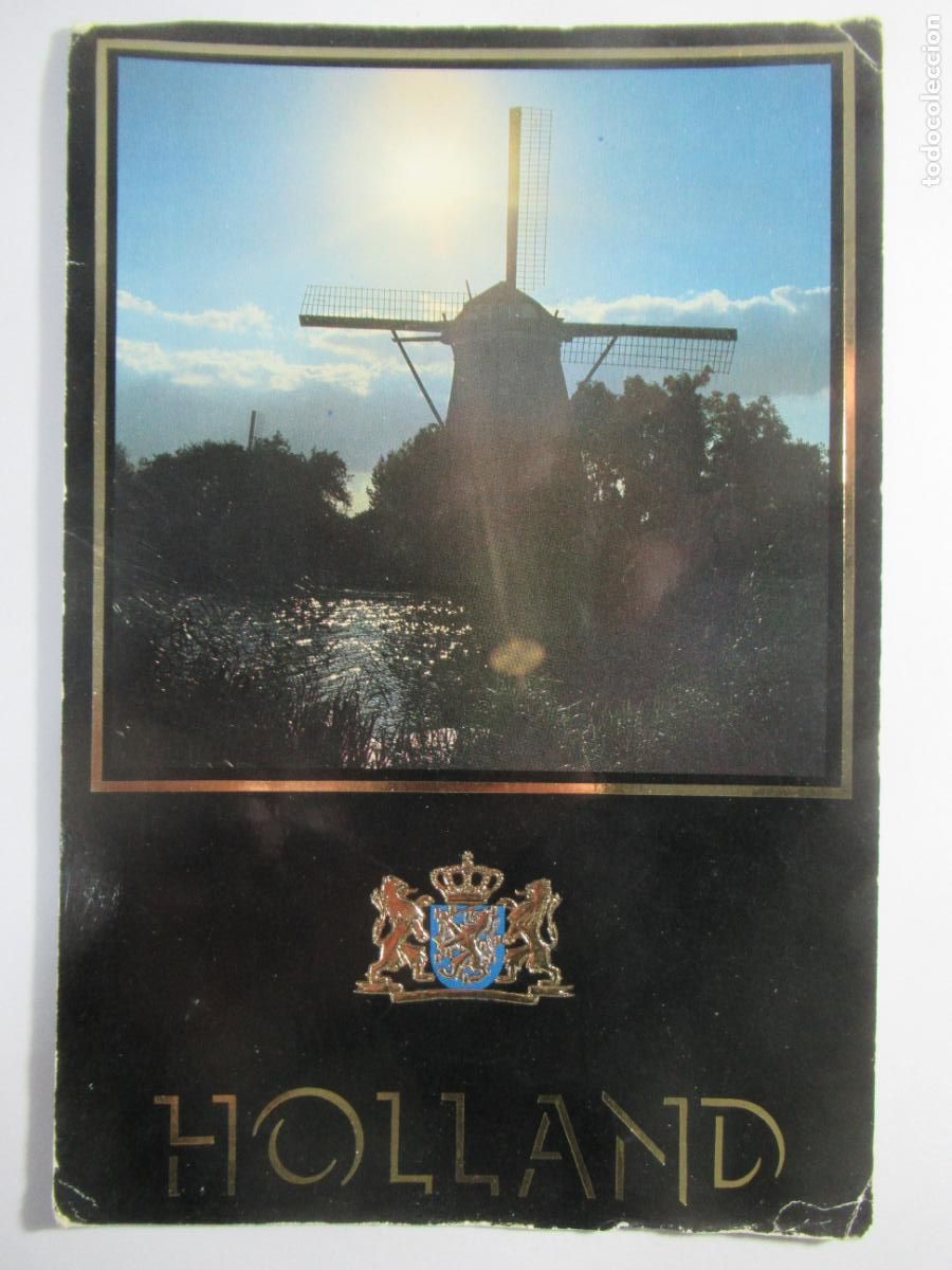 Postales: Kinderdijk - Holland - 17 x 11,5 cm. - Circulada