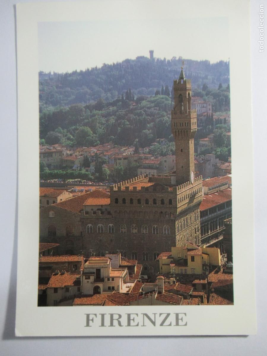 Postales: Firenze - Palazzo Veccio - 17 x 12 cm. - S/C