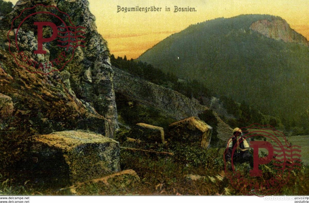 Postales: BOGUMILENGRABER IN BOSNIEN BOSNIA Y HERZEGOVINA BOSNIEN UND HERZEGOVINA