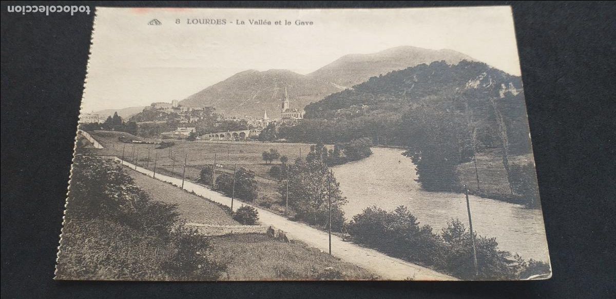 Postales: FRANCIA-V51-LOURDES-140X90mm.-NO ESCRITA-LA VALLES ET LE GAVE...