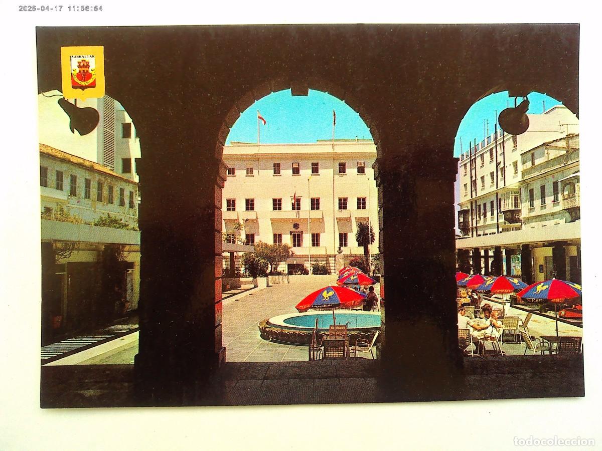Postkarten: POSTAL DE GIBRALTAR ( REINO UNIDO ): PLAZA, VISTA GENERAL