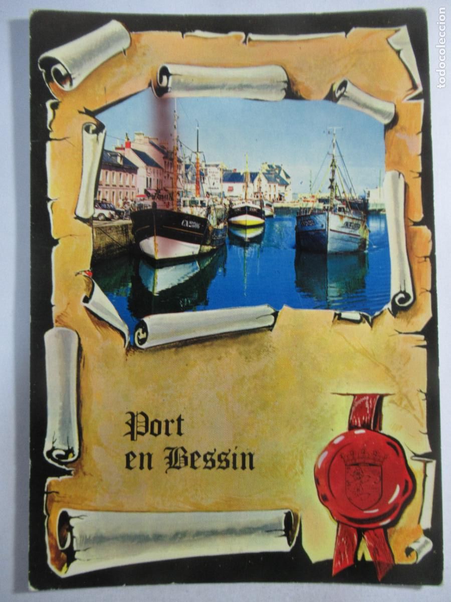 Postales: Port-en-Bessin (Calvados) - Le Port - Francia - Circulada
