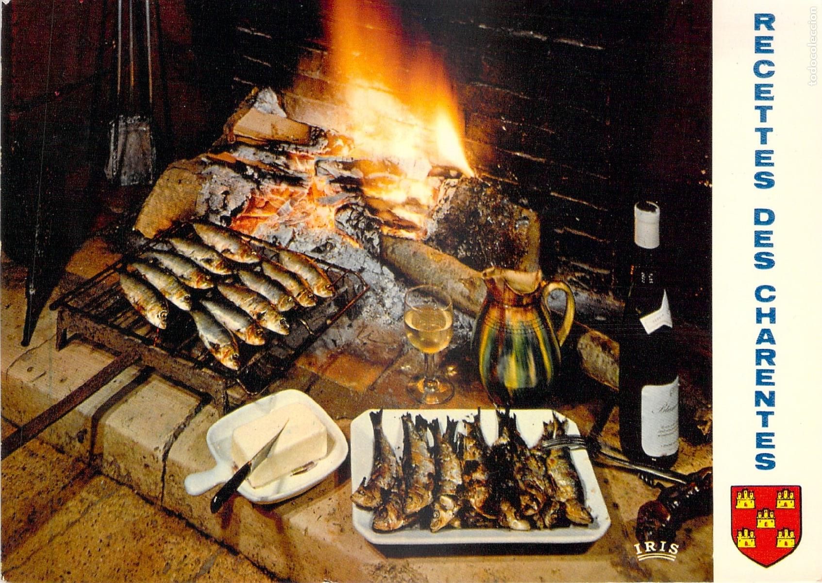 Postcards: Postal de Gastronom&iacute;a Francesa: Receta de Sardinas a la Parrilla