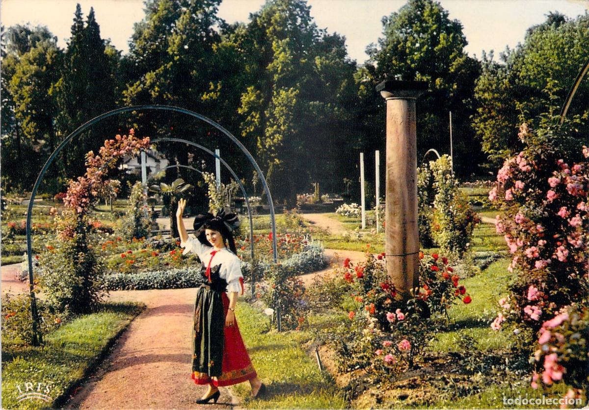 Postcards: Postal de la Rosaleda de Saverne, Alsacia, Francia