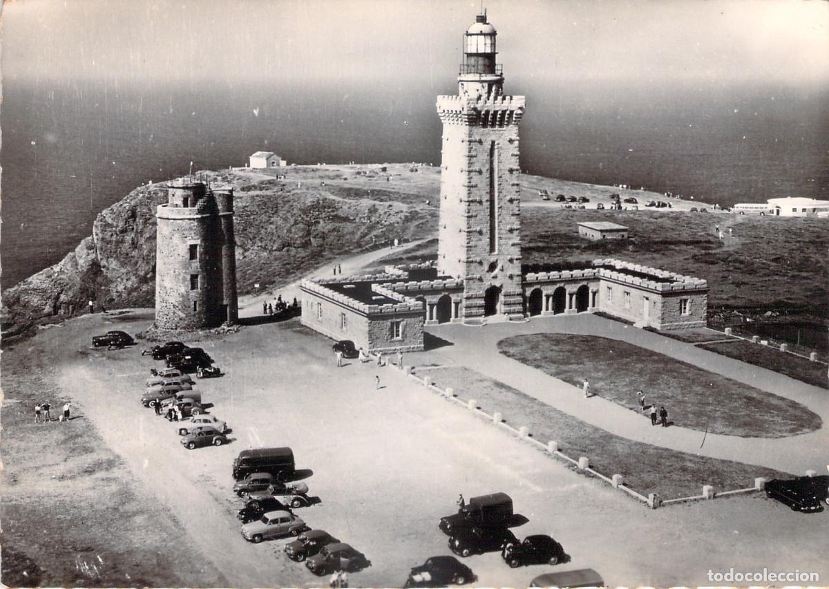 Postcards: Postal del Faro de Cap Fr&eacute;hel y la Torre Vauban en Breta&ntilde;a, Francia