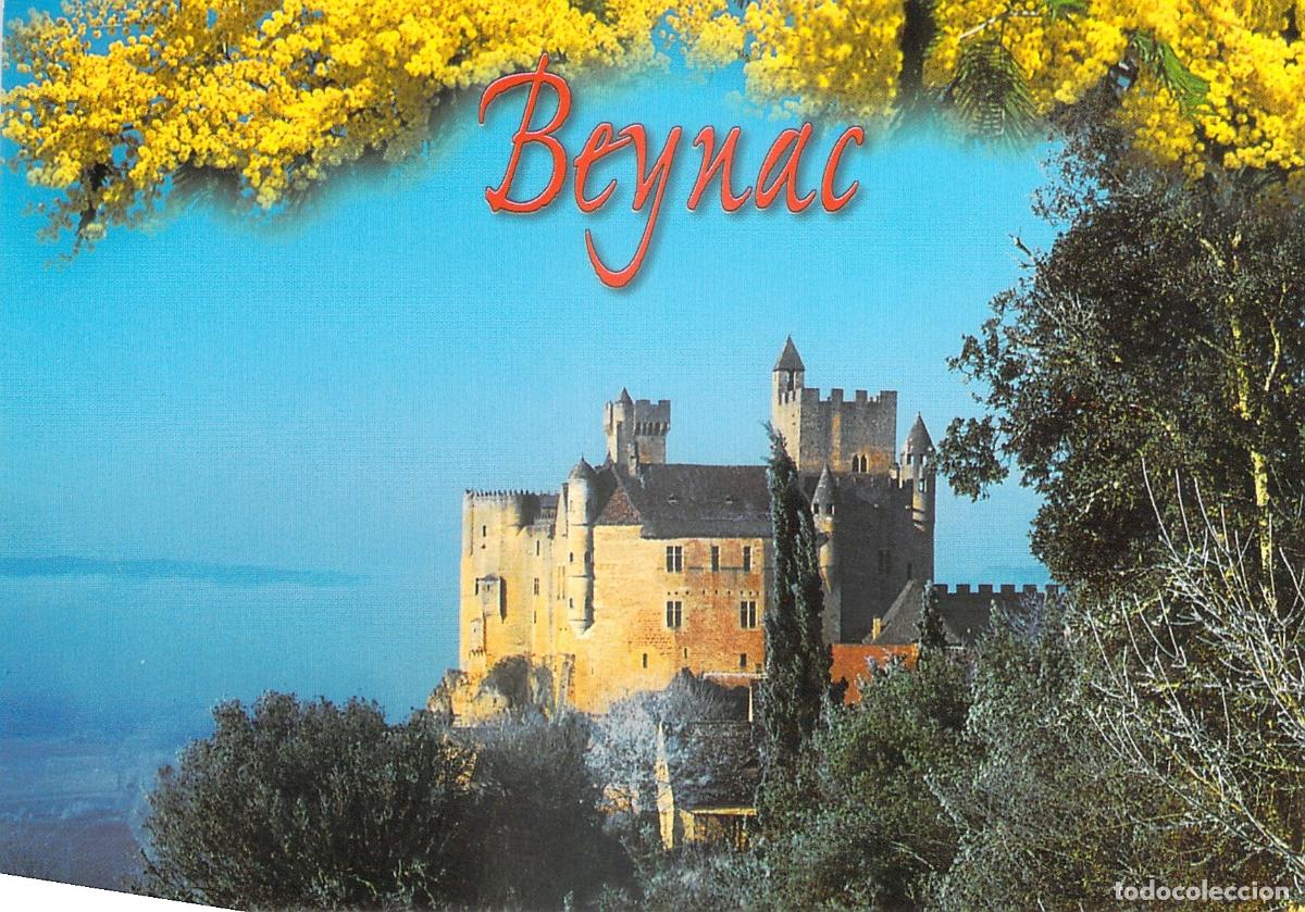Postales: Postal del Castillo de Beynac en el P&eacute;rigord Noir, Francia