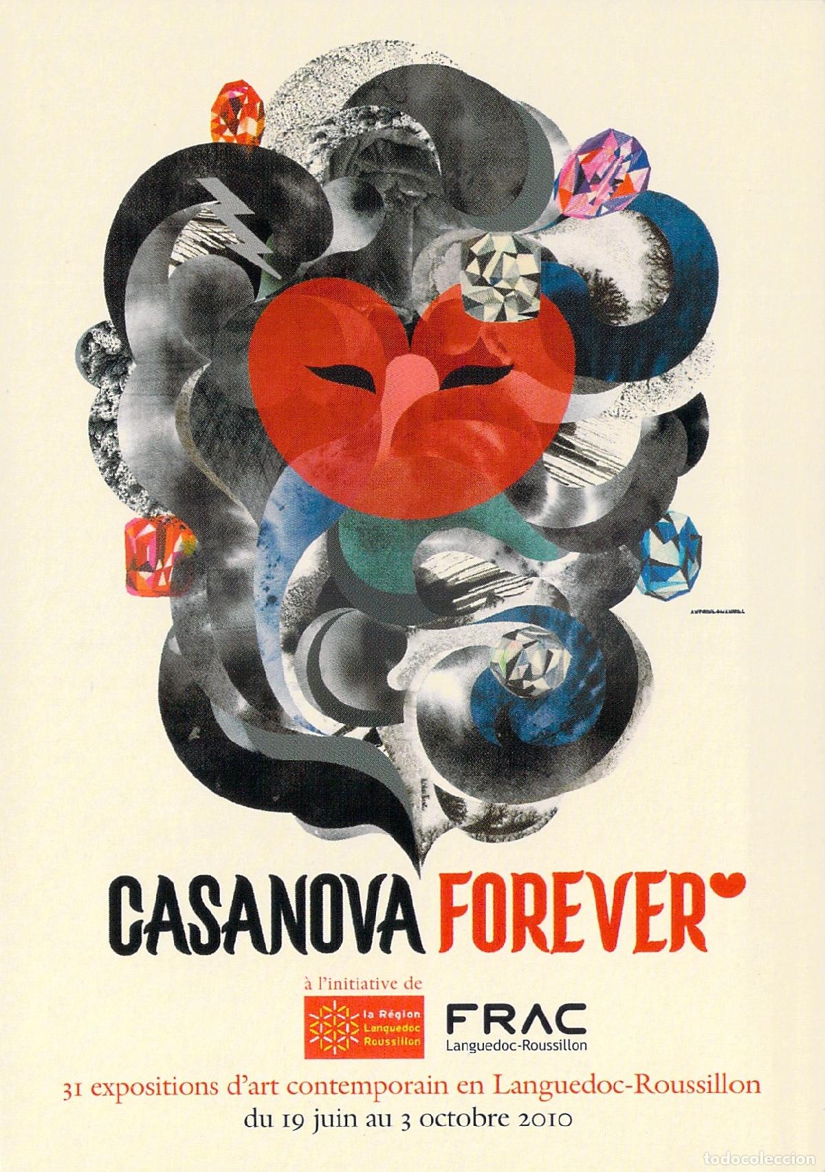 Postales: Tarjeta Postal Exposici&oacute;n de Arte Casanova Forever