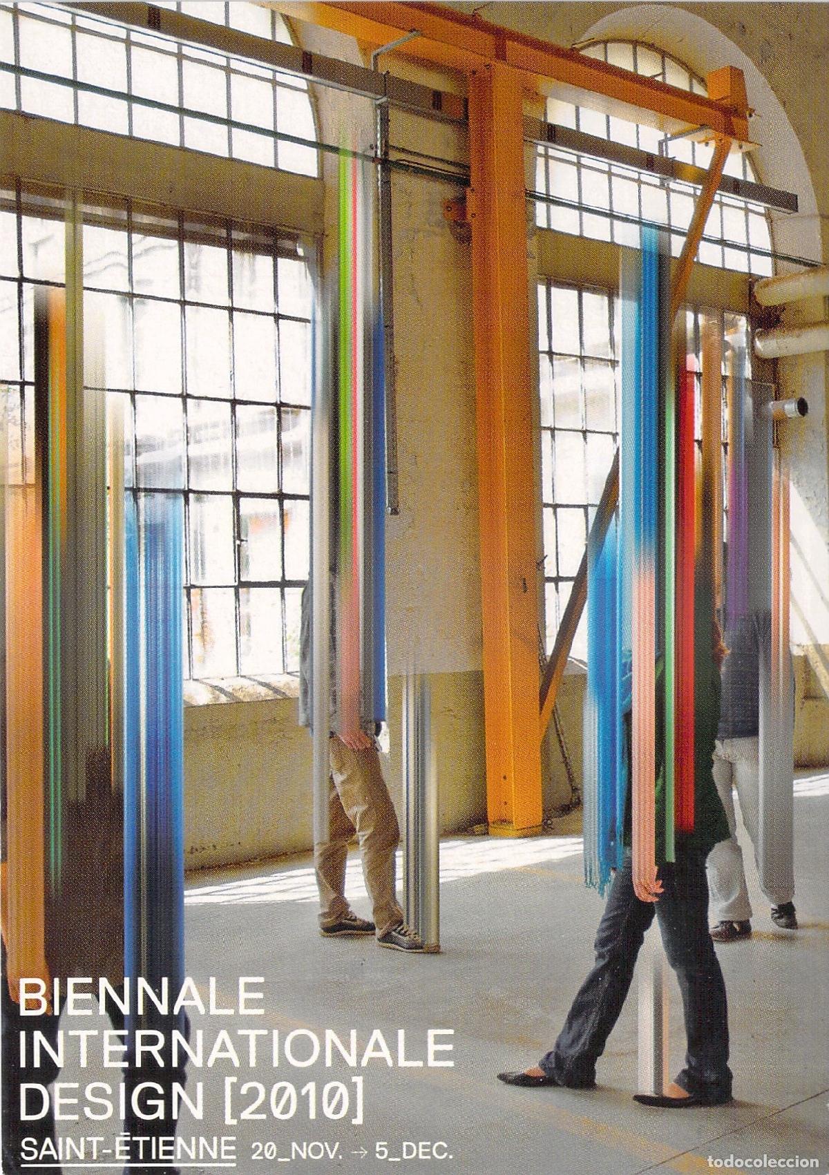 Postales: Postal de la Bienal Internacional de Dise&ntilde;o Saint-&Eacute;tienne Francia