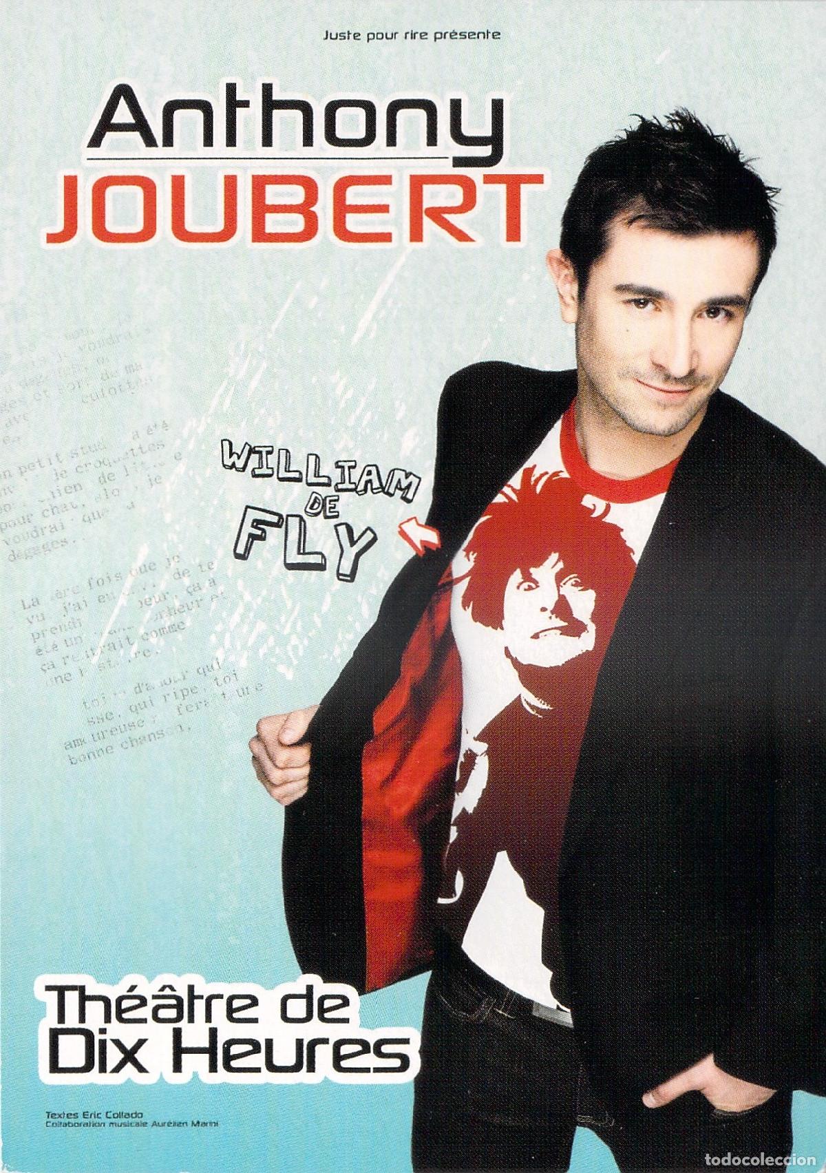 Postales: Postal de Anthony Joubert William de Fly Teatro de Dix Heures Par&iacute;s