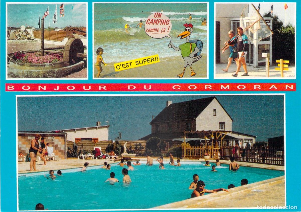 Postales: Postal Camping Le Cormoran en Ravenoville-Plage, Normand&iacute;a