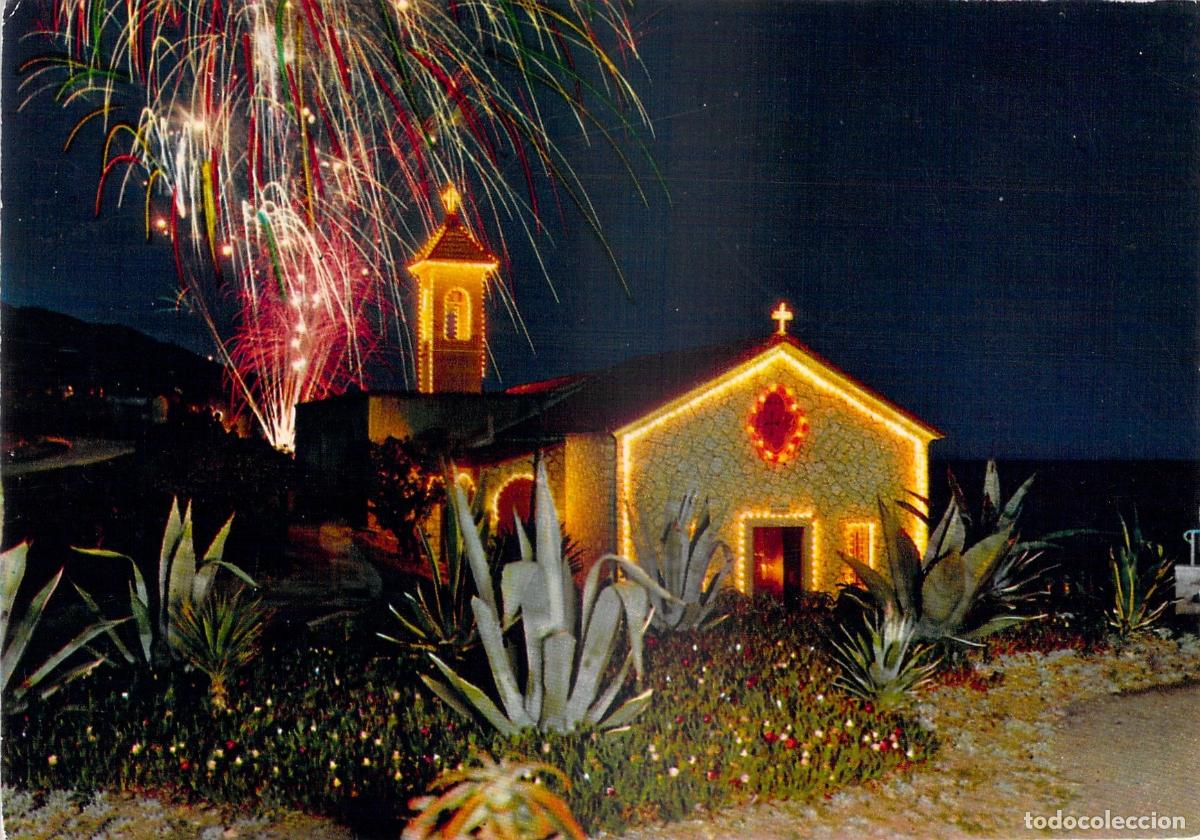 Postales: Postal de Bordighera - Fiesta de San Ampelio con Fuegos Artificiales