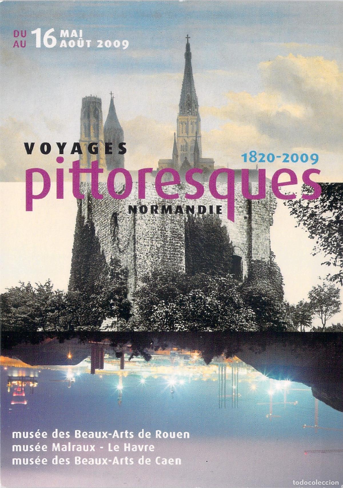 Postcards: Postal Exposici&oacute;n Voyages Pittoresques Normandie Museos Francia