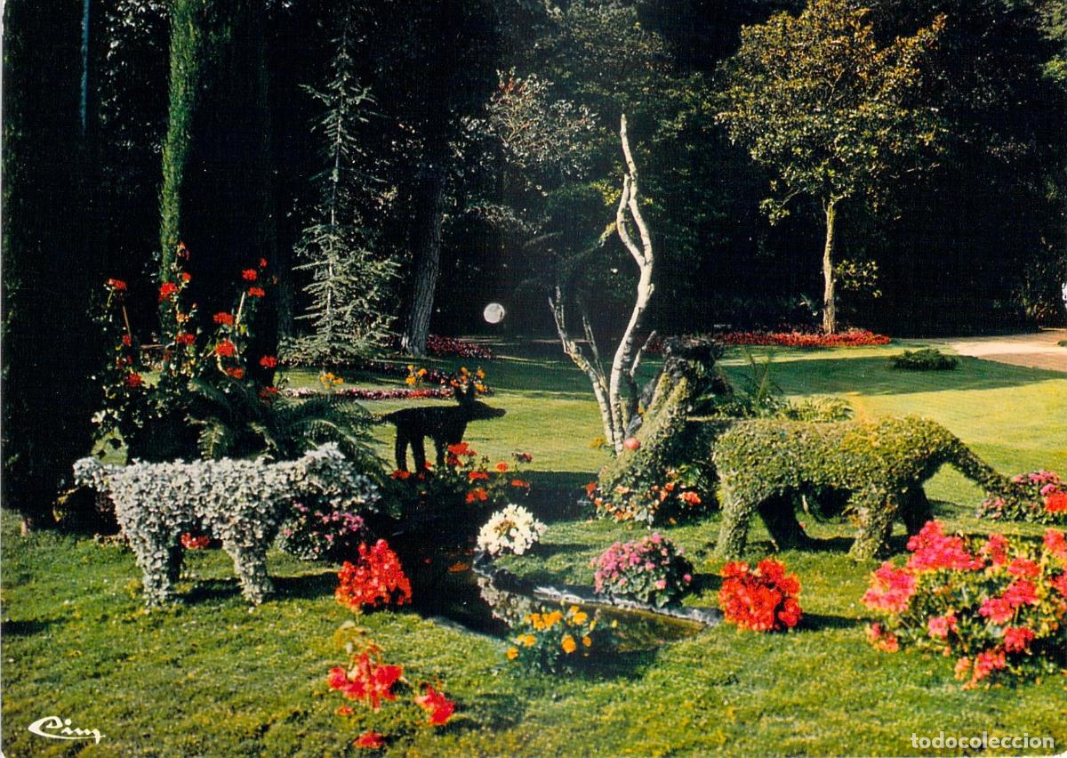 Cartes Postales: Postal Jard&iacute;n Dumaine Lu&ccedil;on Francia F&aacute;bulas de La Fontaine