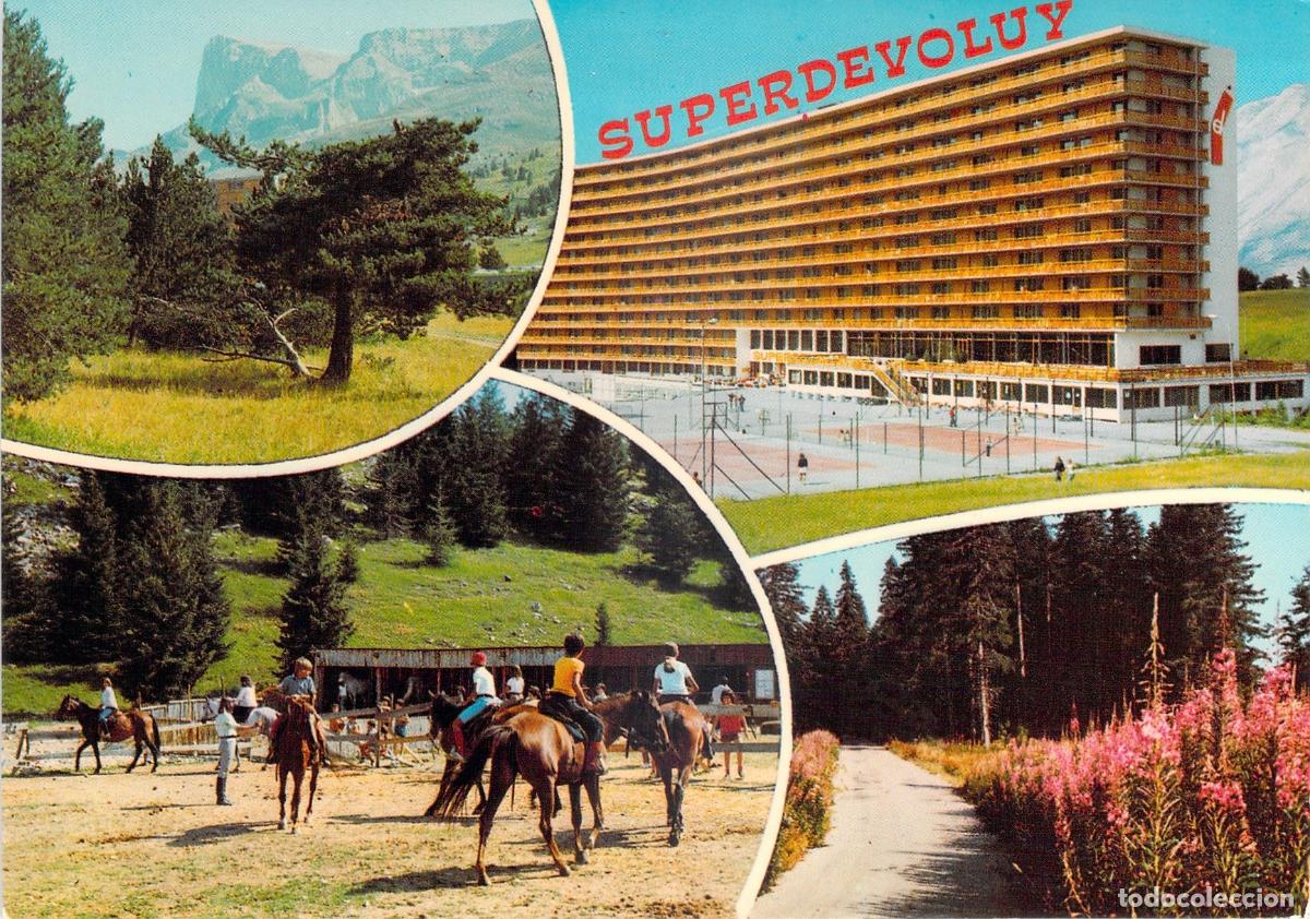 Postales: Postal de SuperD&eacute;voluy Alpes Franceses Estaci&oacute;n de Monta&ntilde;a