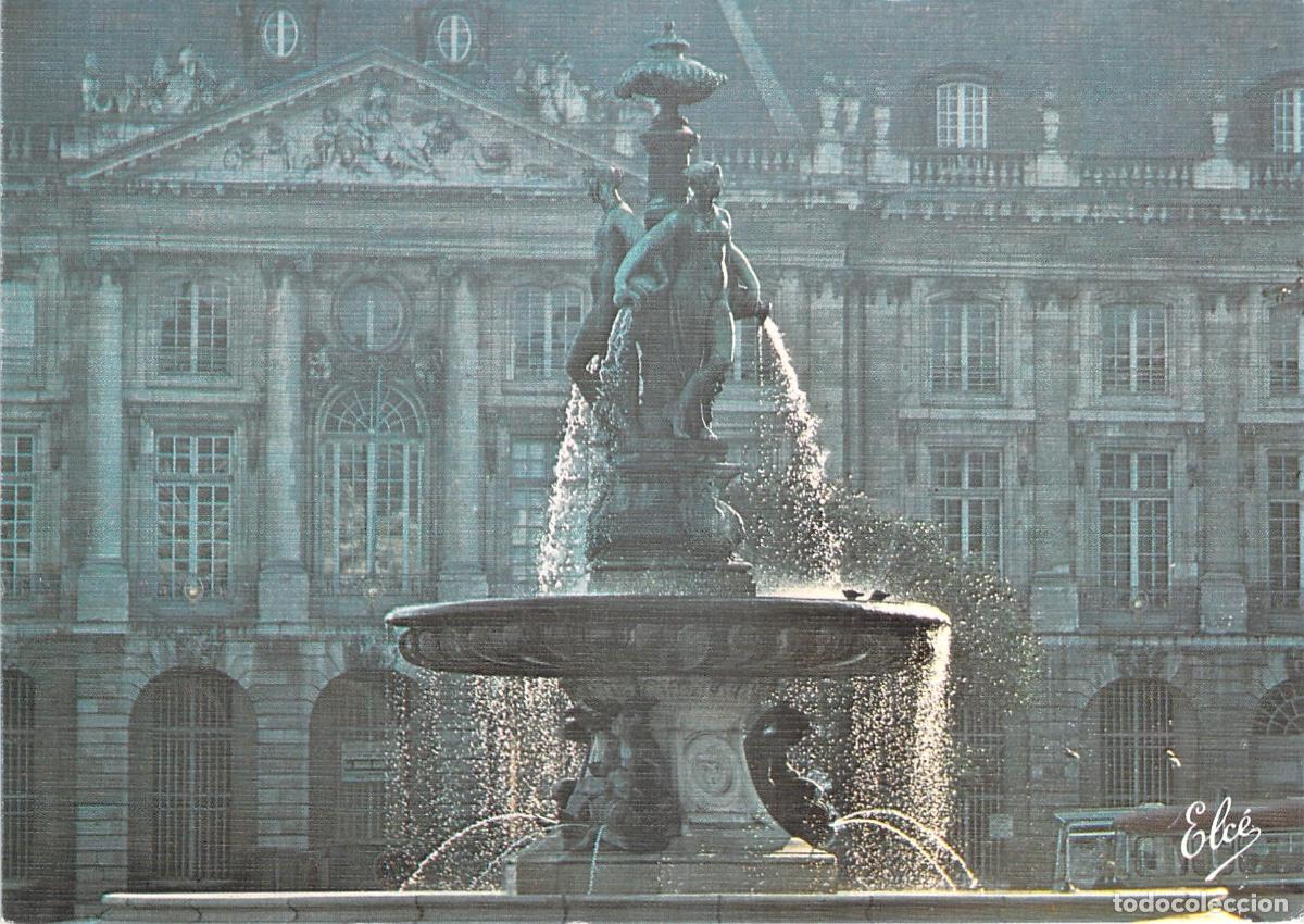 Postales: Postal de Burdeos: Plaza de la Bolsa y Fuente de las Tres Gracias