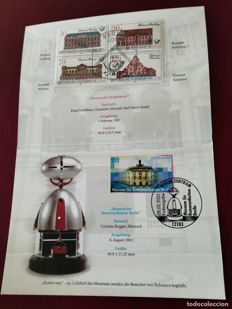 Postales: MUSEO DE LA COMUNICACI&Oacute;N DE BERLIN EDIFICIO MONUMENTAL DE ESTILO NEOBARROCO - Foto 2