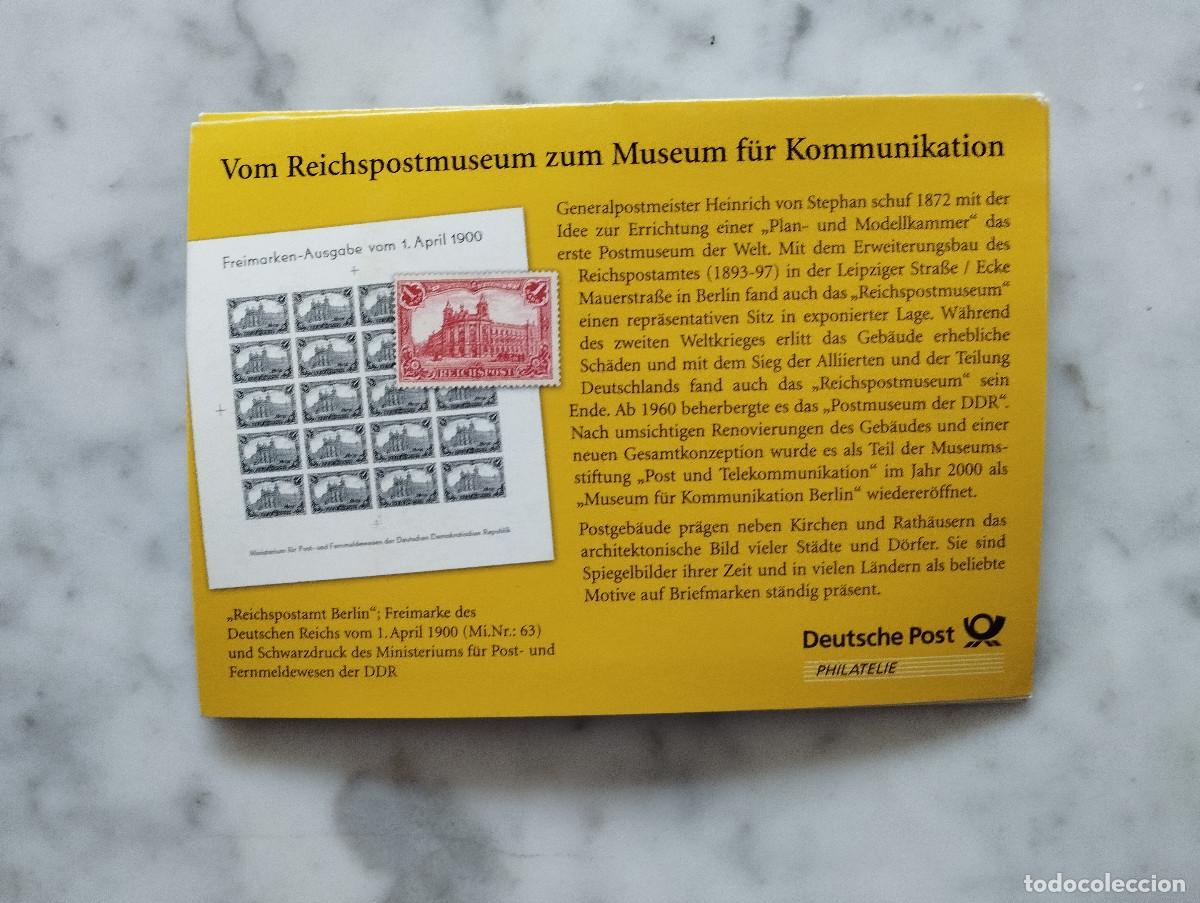 Postales: MUSEO DE LA COMUNICACI&Oacute;N DE BERLIN EDIFICIO MONUMENTAL DE ESTILO NEOBARROCO - Foto 3