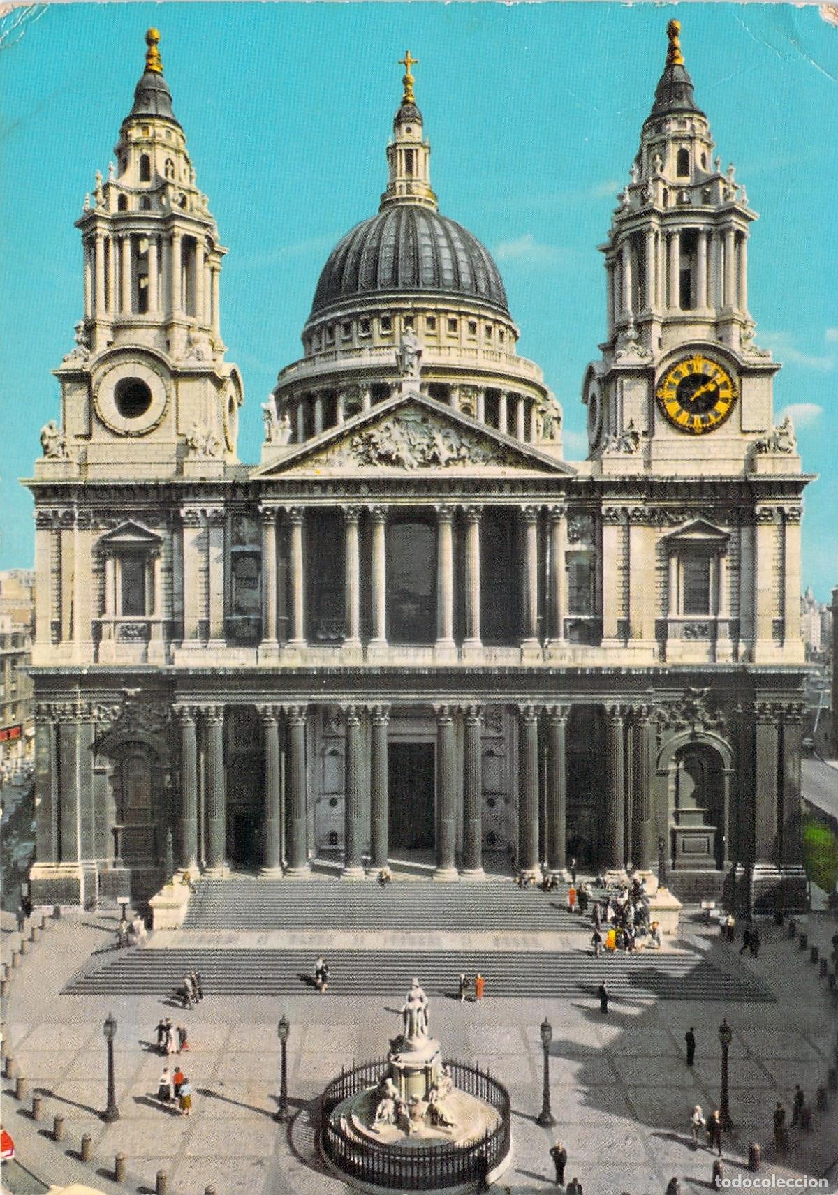 Postales: Postal de la Catedral de San Pablo en Londres