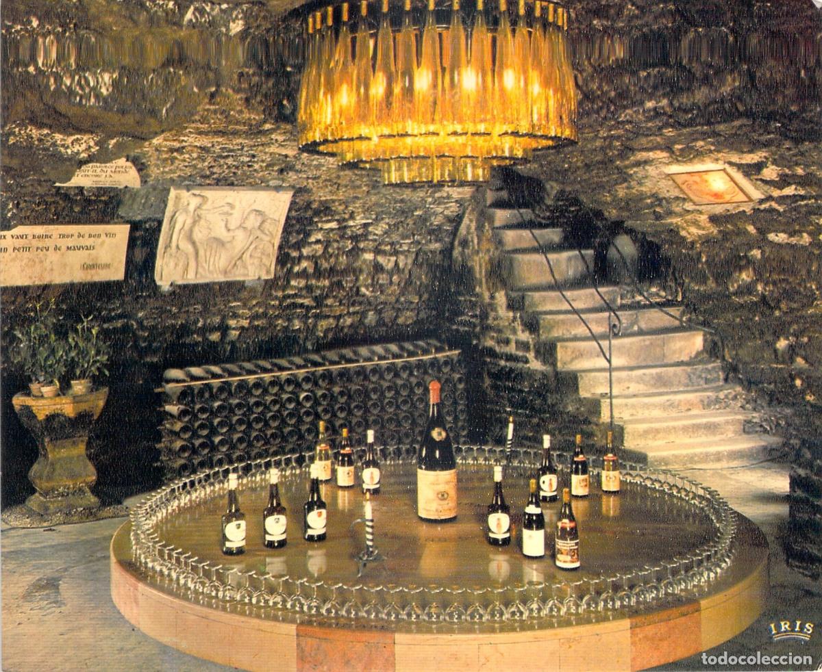 Postales: Postal de las Cavas de la Reine P&eacute;dauque en Beaune, Francia