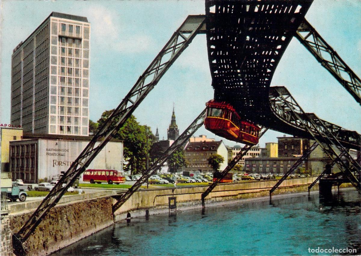 Postales: Postal de Wuppertal, Alemania - Tren Colgante Schwebebahn