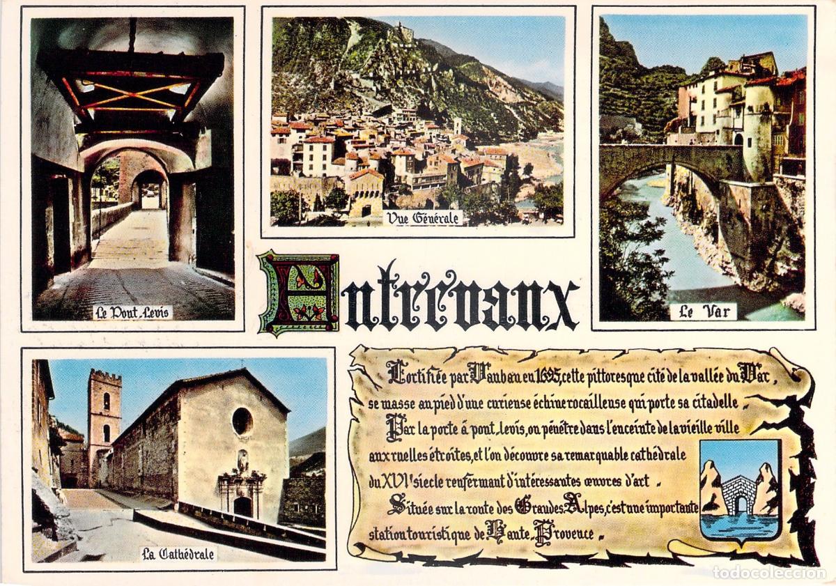 Postales: Tarjeta Postal Entrevaux Francia Multivista Alpes-de-Haute-Provence