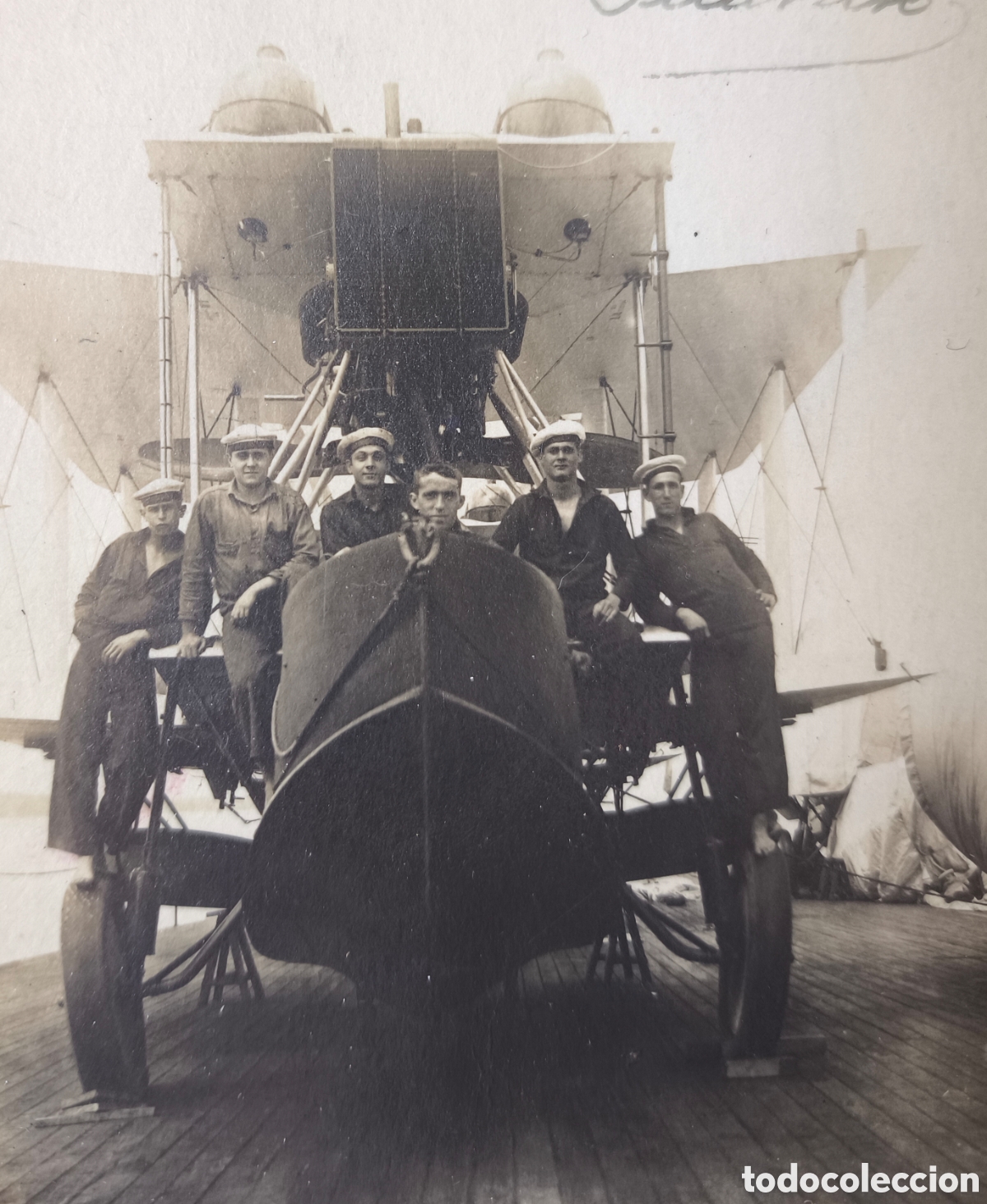 Postales: HIDROAVI&Oacute;N CUBIERTA BUQUE POSTAL FOTOGR&Aacute;FICA ANIMADA SOUTHAMPTON 1924