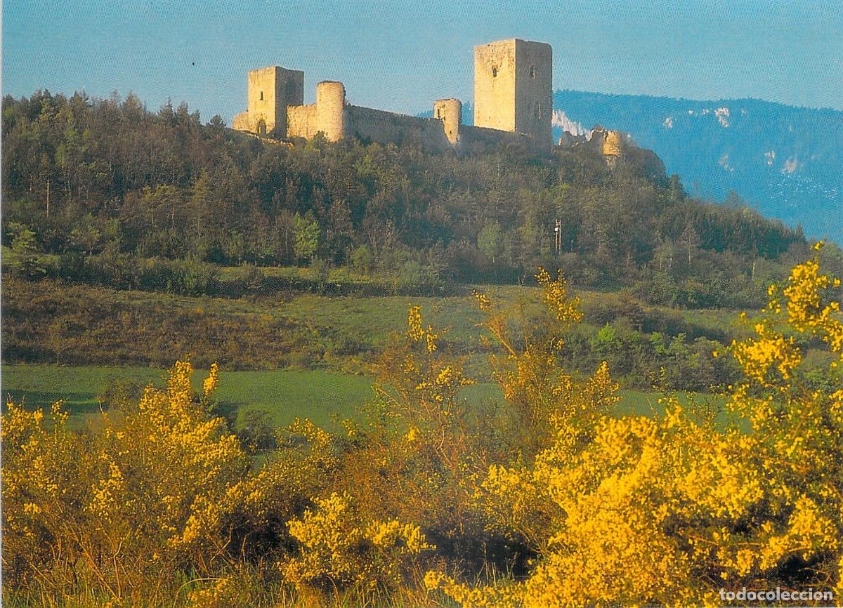 Postales: Tarjeta Postal Castillo de Puivert, Francia - Ruta de los C&aacute;taros